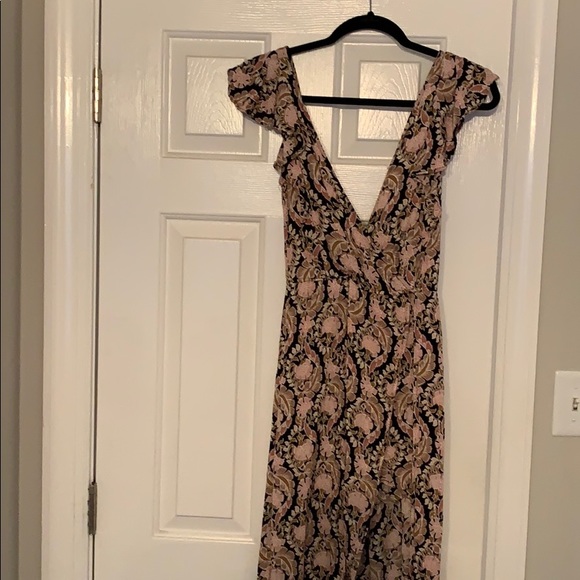 Long printer Romper Dress - Picture 1 of 2